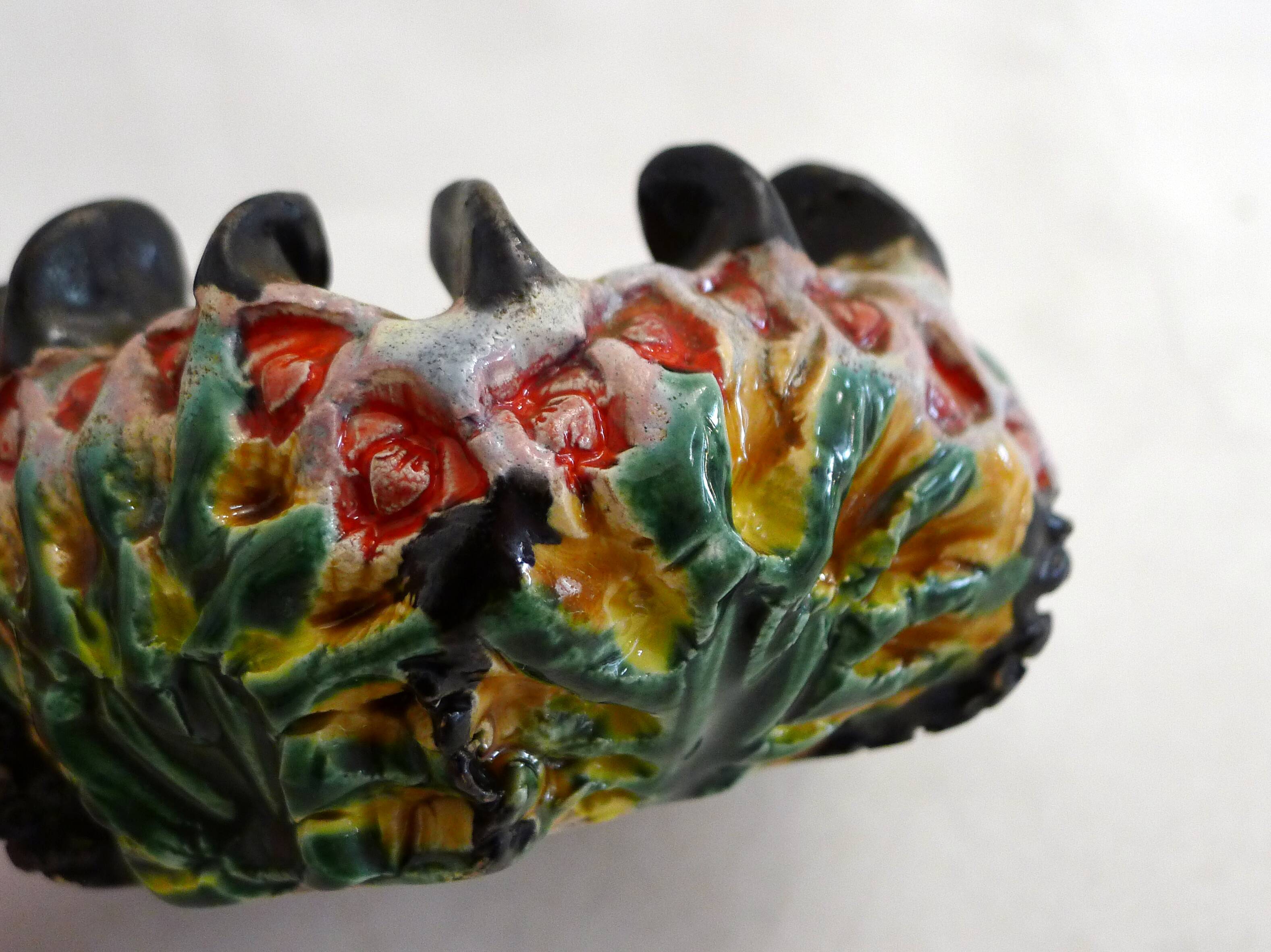 Organic barbotine ashtray and pocket tray