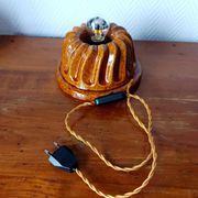 Lampe à poser moule à gâteaux en céramique