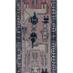 Vintage Turkish Oushak Rug Handwoven 104x320 cm