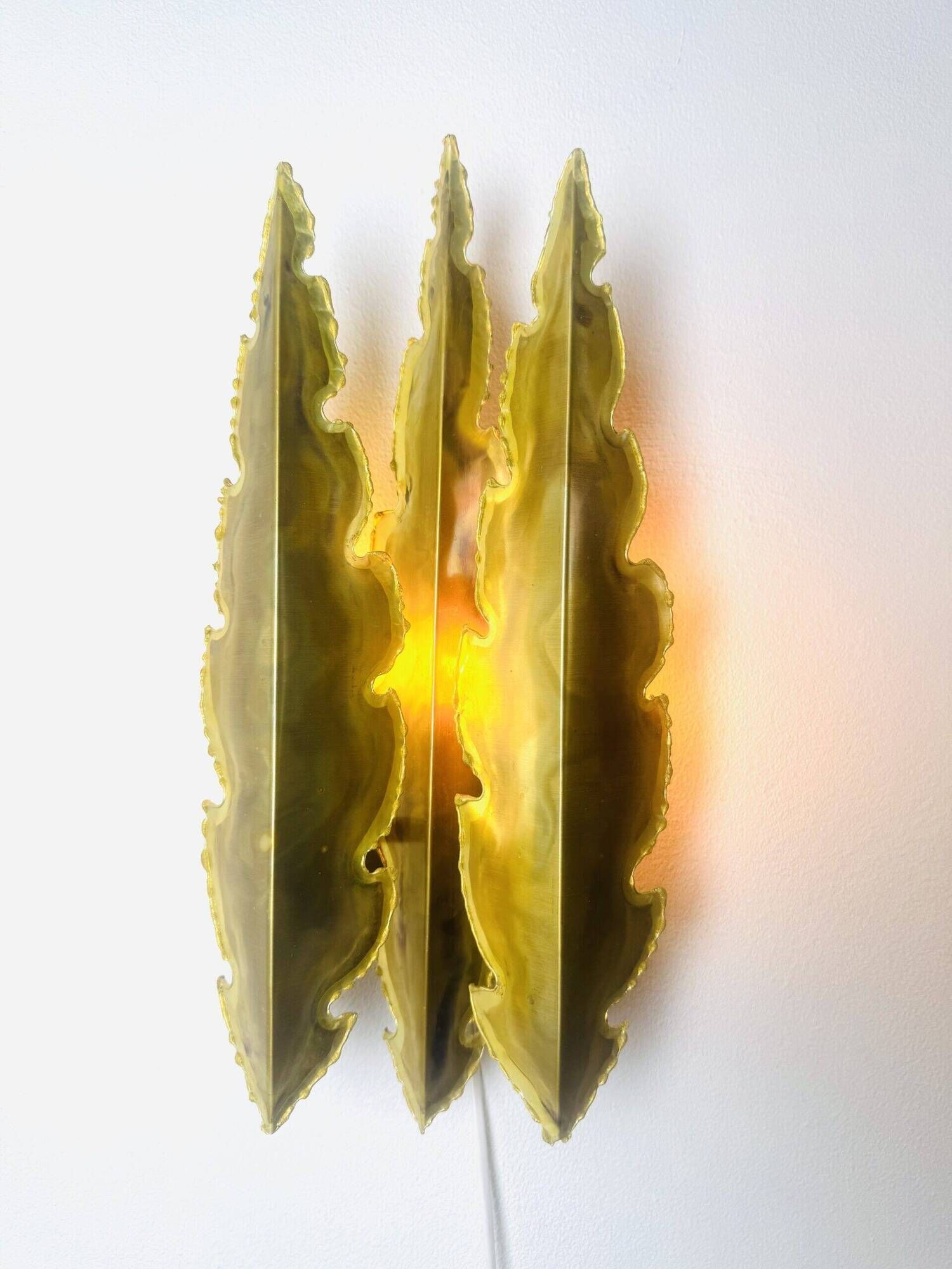 Model 5193 Brutalist Wall Lights By Svend Aage Holm-Sørensen For Holm-Sørensen & Co, Denmark 1960S