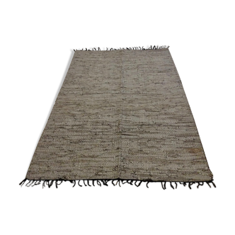 Indian rug leather  120x196cm