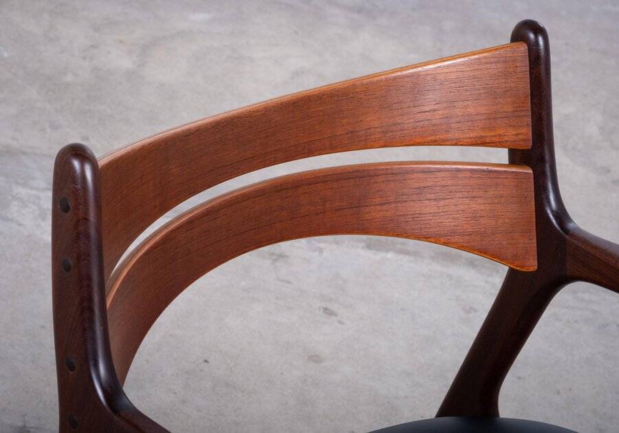 Teak Armchair attributed to Erik Buch for Christiansen Møbelfabrik, Denmark, 1960s