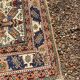 Vintage Oriental Handwoven Wool Caucasian Boho Chic Persian Rug 150x89