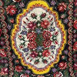Moldovan handwoven kilim rug 240 x 220 cm