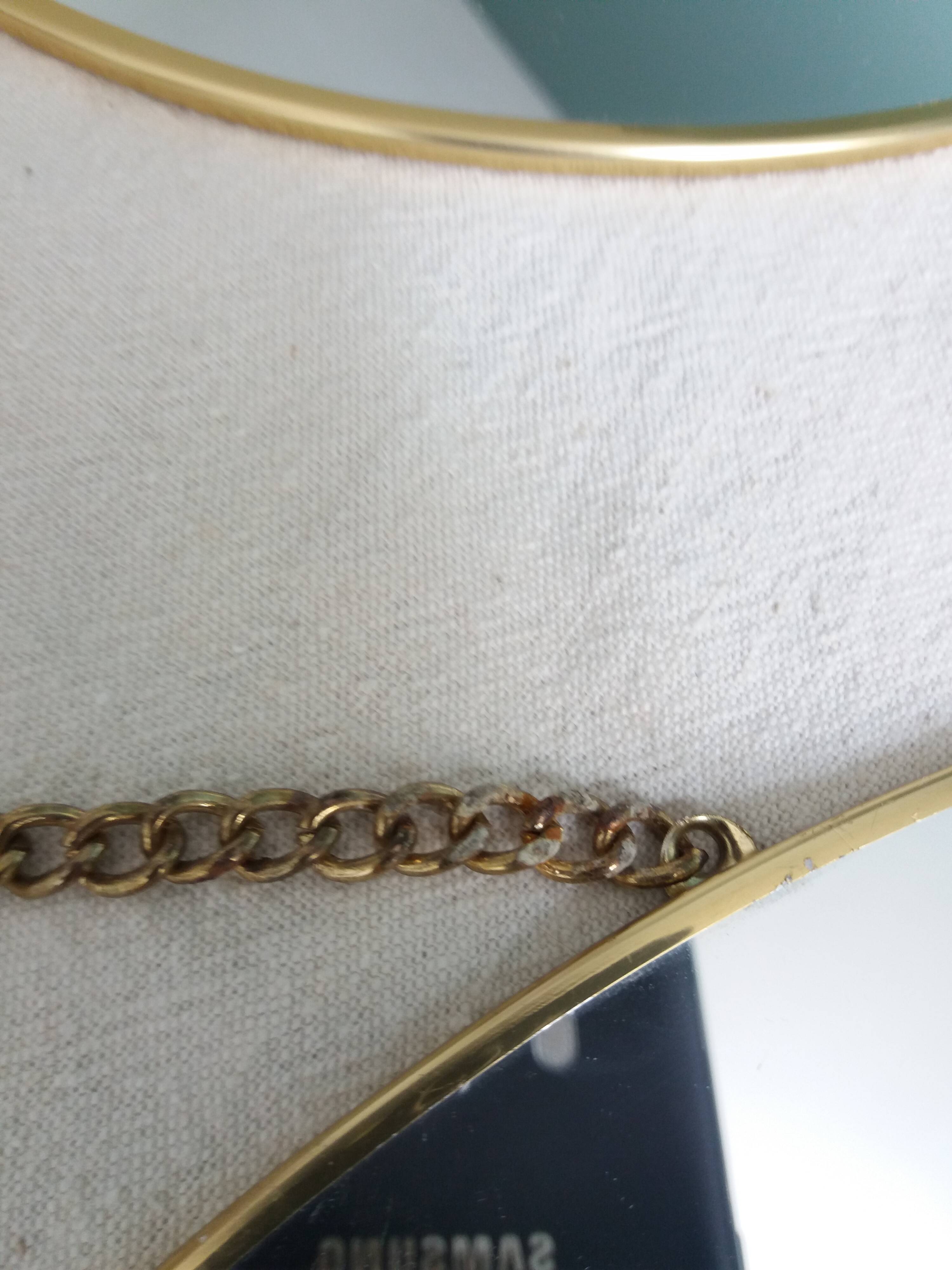 3 miroirs ronds métal doré, diametre 35, 30 et 20 cm