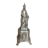 Statue vierge et l’enfant en régule