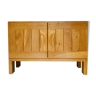 "Maison Regain" sideboard furniture solid elm 1970