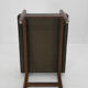 Footrest in Teak and Black Leather, Denmark, 1960s