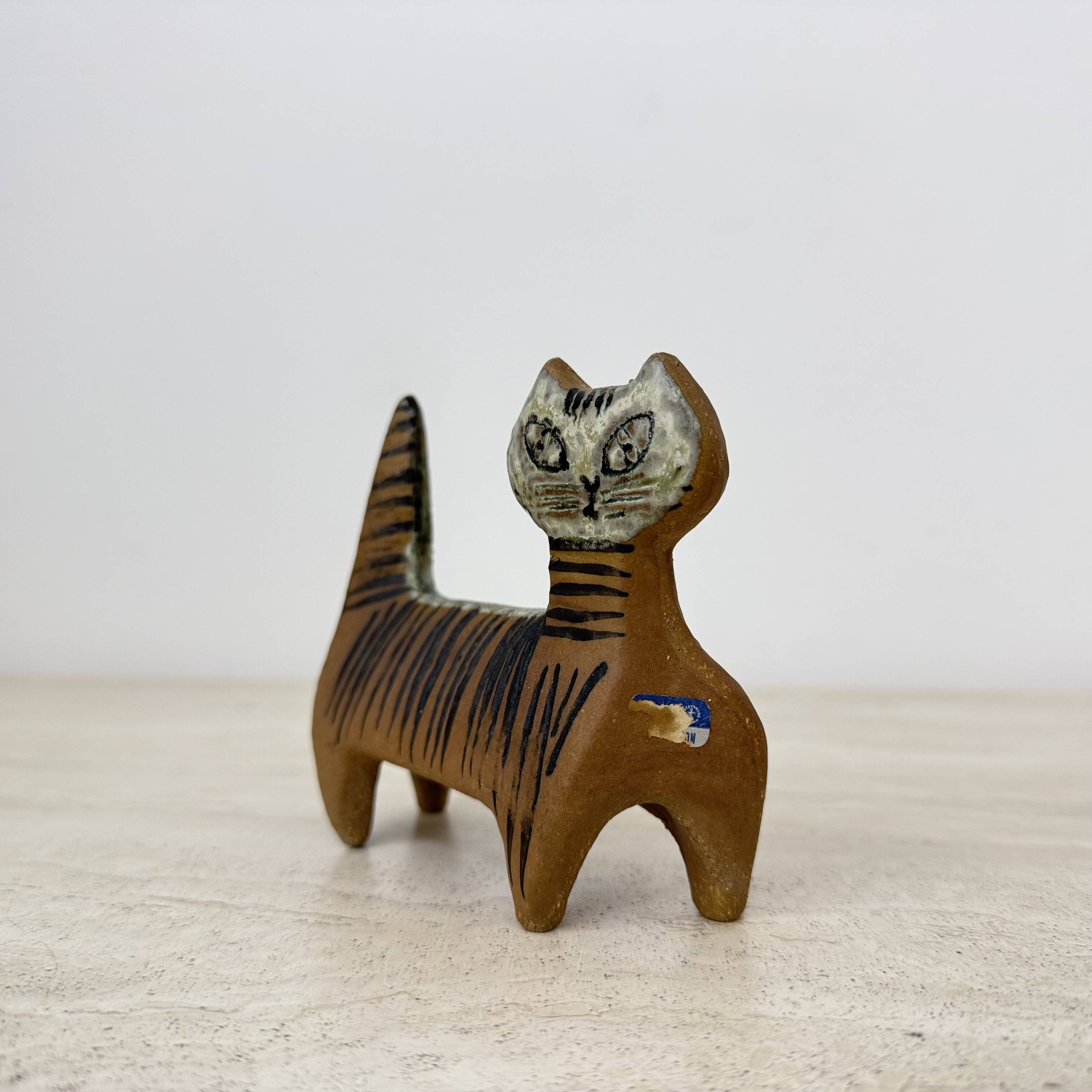 Lisa Larson Ceramic Cat figurine Gustavsberg Sweden