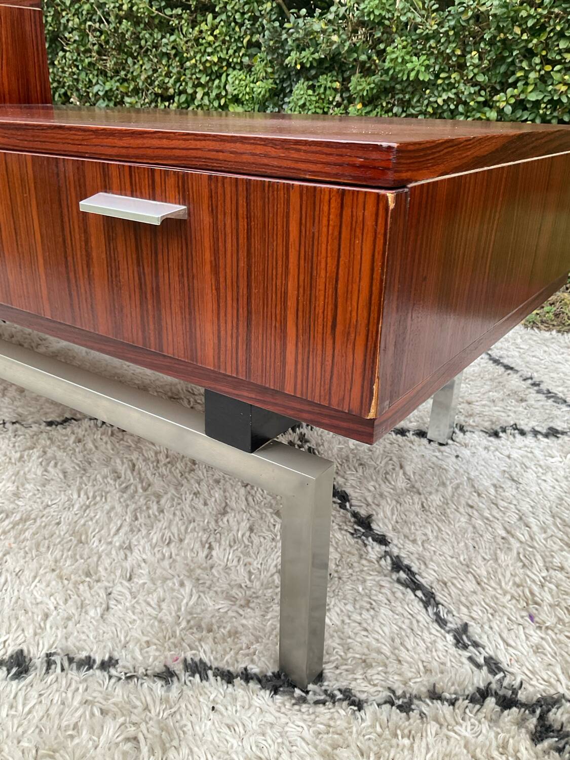 Vintage TV unit in rosewood from the 60s-70s.