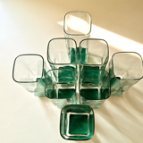 Set of 1970s glasses