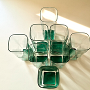 Set of 1970s glasses