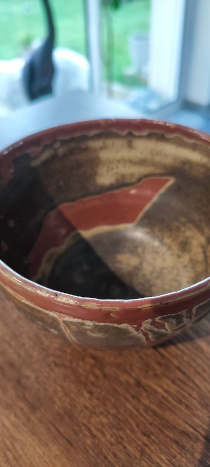 70s glazed porcelain stoneware