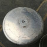 Lot of 3 spice pots in aluminum