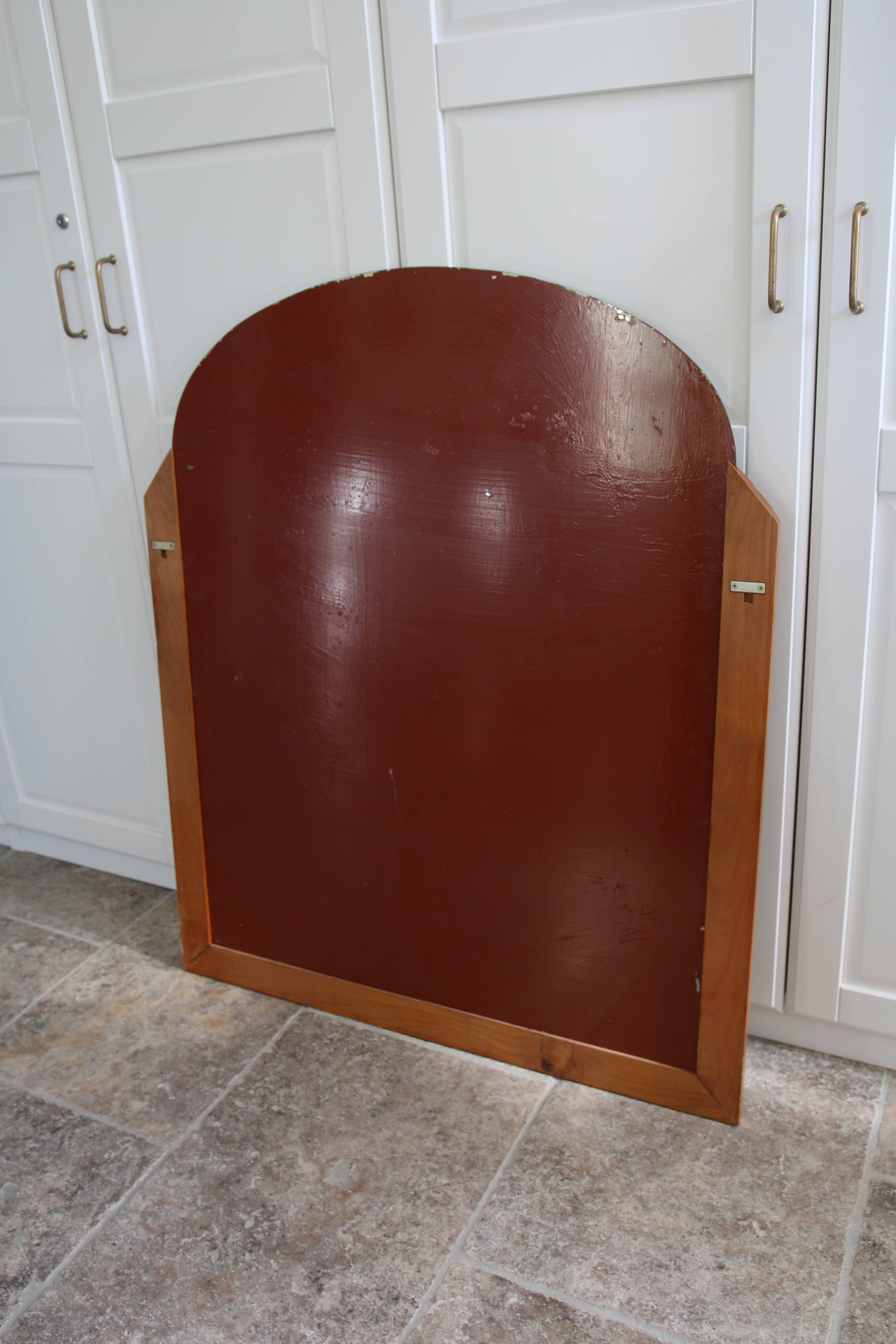 Bevelled grand mirror, Art Deco style, 1950s