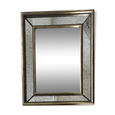 Miroir doré à parclose 68 X 54 cm