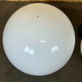2x 60s 70s ball lamp floor lamp Acrilico PMMA Made in Italy Design 60s