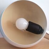 Industrial style gooseneck white table desk lamp