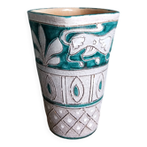Sgraffito vase signed Nuovo Rinascimento, Fratelli Fanciullacci, Italy