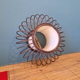 Rattan lampshade