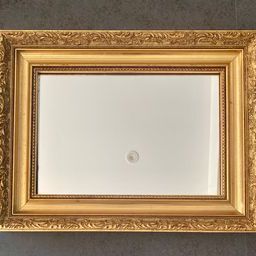 Mirror - gilded wood - décor classic moldings