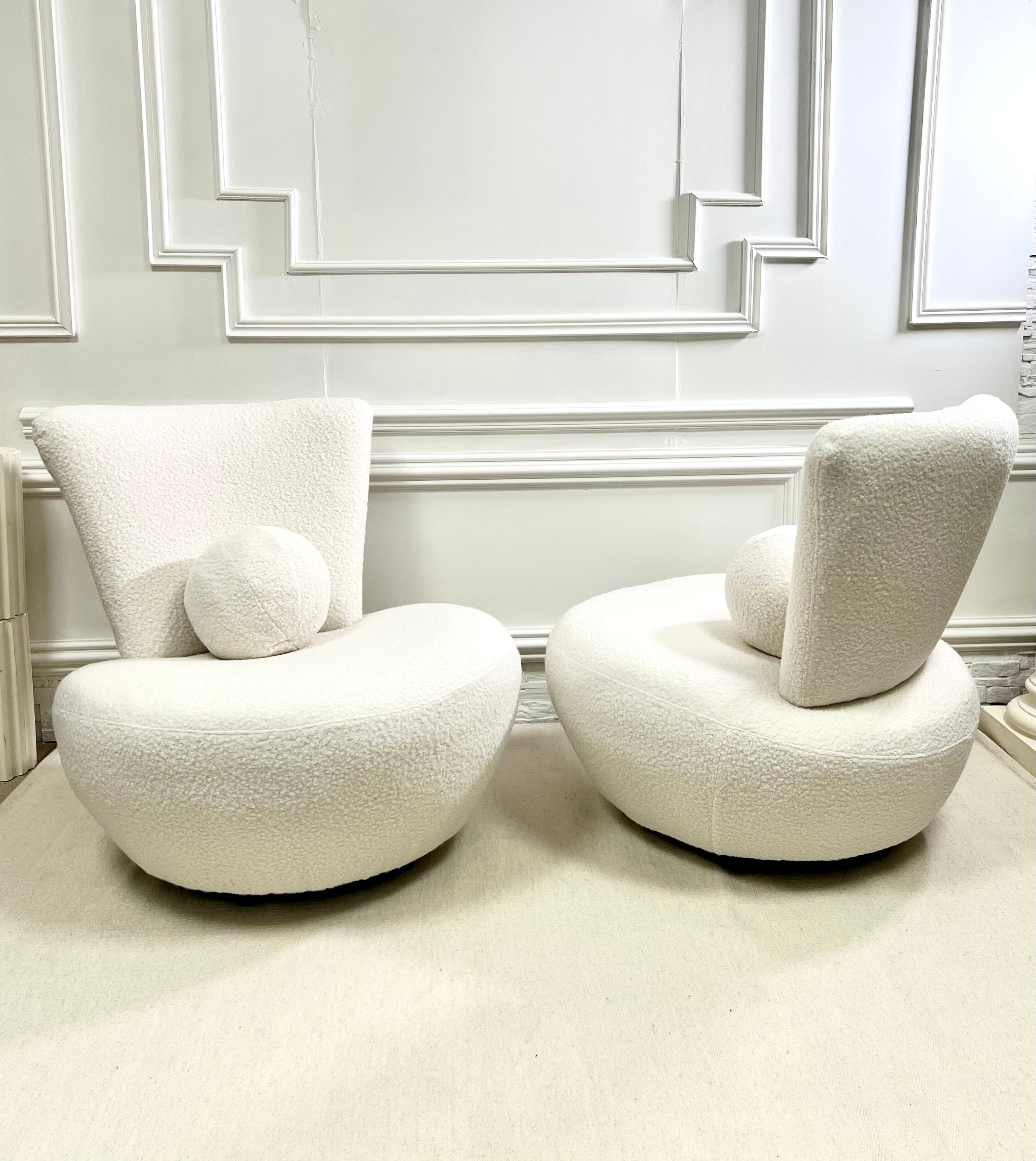 Pair of restored vintage swivel heaters