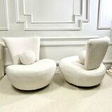 Pair of restored vintage swivel heaters