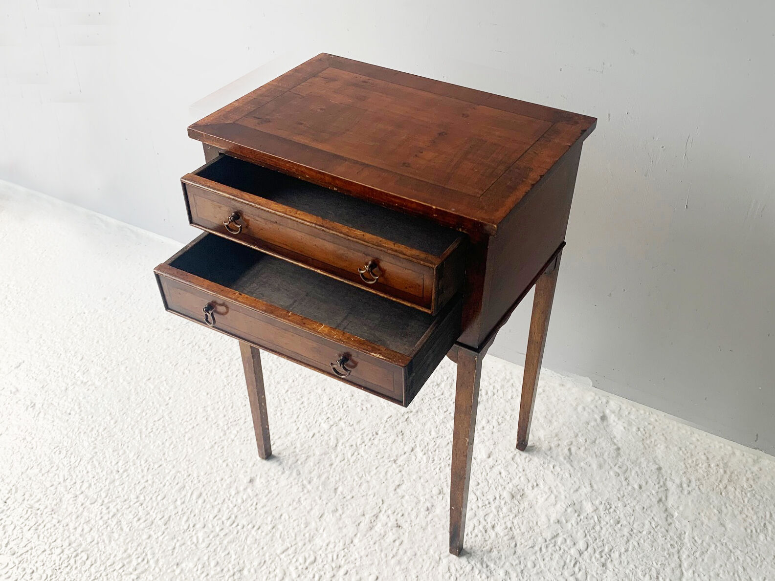 Antique Edwardian Side Table / bedside table