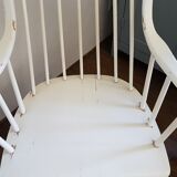 Rocking-chair scandinavian 1960 - model "grandessa" editor Nesto