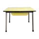 Table en formica jaune 60
