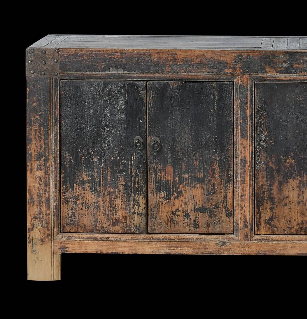 Qingdao - Antique Chinese buffet in solid elm no. 27