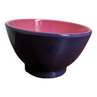 Small vintage bowl P Italy pink purple