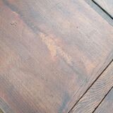 Vintage school desk coffee table with chests