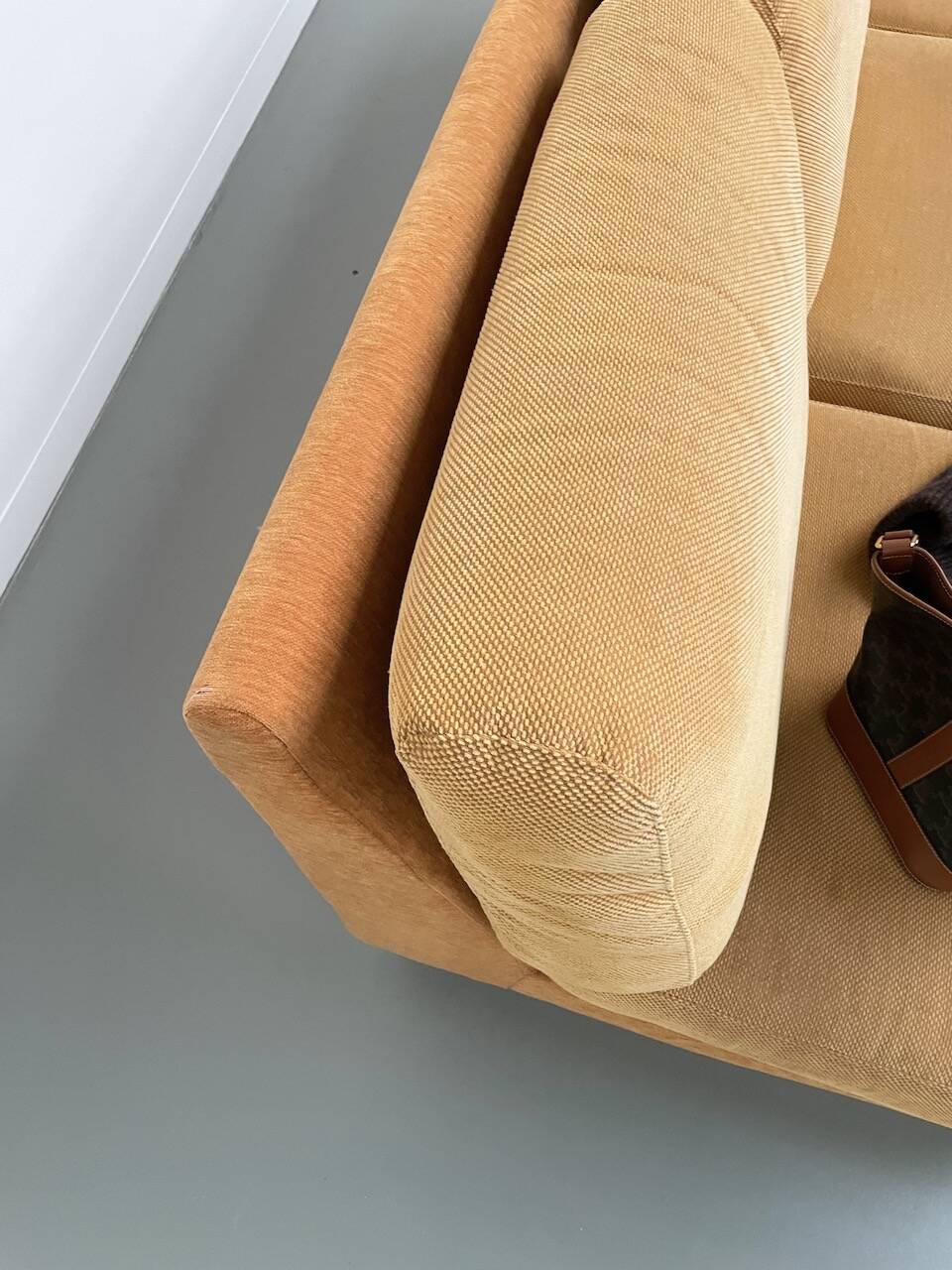 Jacques Charpentier 3-seater stainless steel sofa