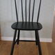 Chaise scandinave noire
