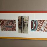 Photo triptych "psychedeclic" Centre Pompidou by Antoine E Meyer