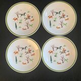 Flat plates Digoin Sarreguemines Persian model