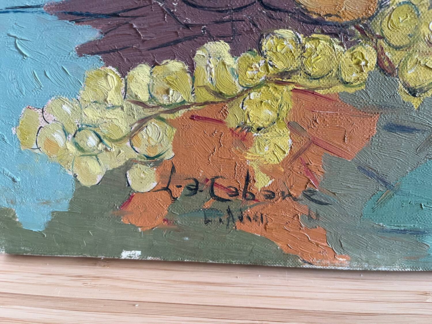 "The Cabin" oil on canvas, 1957