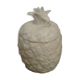 Vintage pineapple pot with lid