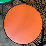 4 restored "Eiffel" model bar stools