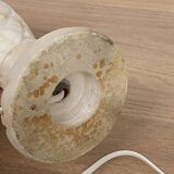 Alabaster lamp base