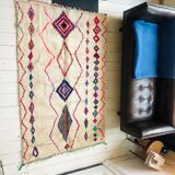 Berber vintage rug 100% wool, handcrafted. free shipping in europe. unique! 250x145cm