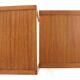 Ensemble de 2 tables gigognes - teck - design danois