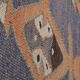 Vintage Turkish kilim, handwoven, 143x311 cm.