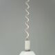 Space Age chandelier in metal and plastic, 1970s vintage modernism