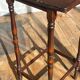 Turned Wood Style Bedside Table