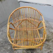 Rattan armchair