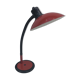 Lamp red metal of the years swivel Aluminor table 80 vintage