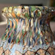 Small Vallauris vase in mosaic clay signed Gerbino