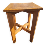 1950s wooden reconstruction stool